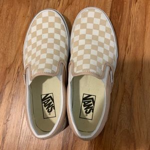 Checkered Low top Vans